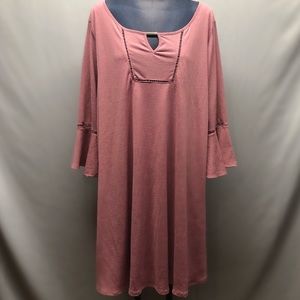Naïf dress - plus size 2x pink